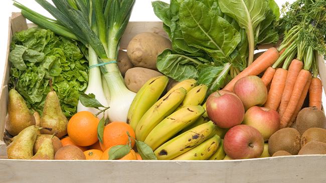 Fruta y verdura ecológica