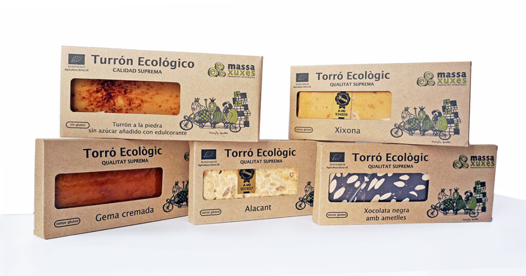 Ecoalimentaria. Turrón ecológico