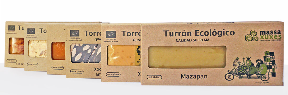 Ecoalimentaria. Turrón ecológico